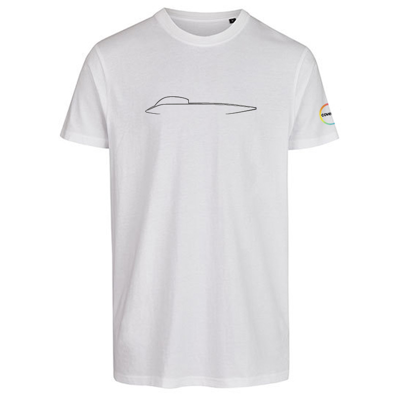 T-Shirt weiß Damen Sonnenwagenshirt 