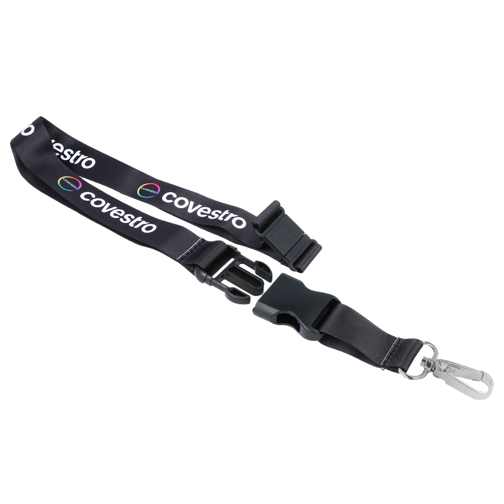 60 Lanyards "schwarz"